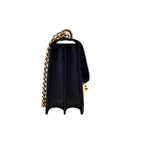Voyage Structured Black Shoulder Bag - Lino Perros