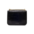 Voyage Structured Black Shoulder Bag - Lino Perros