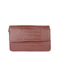 Voyage Tempting Brown Shoulder Bag - Lino Perros