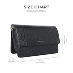 Voyage Tempting Black Shoulder Bag - Lino Perros