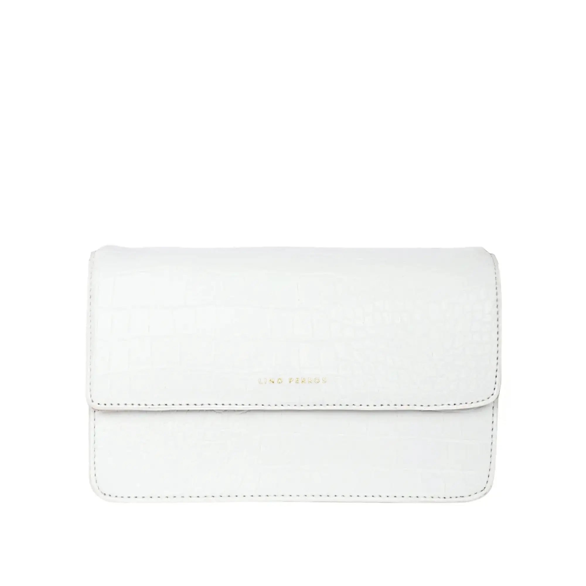 Voyage Tempting White Shoulder Bag - Lino Perros
