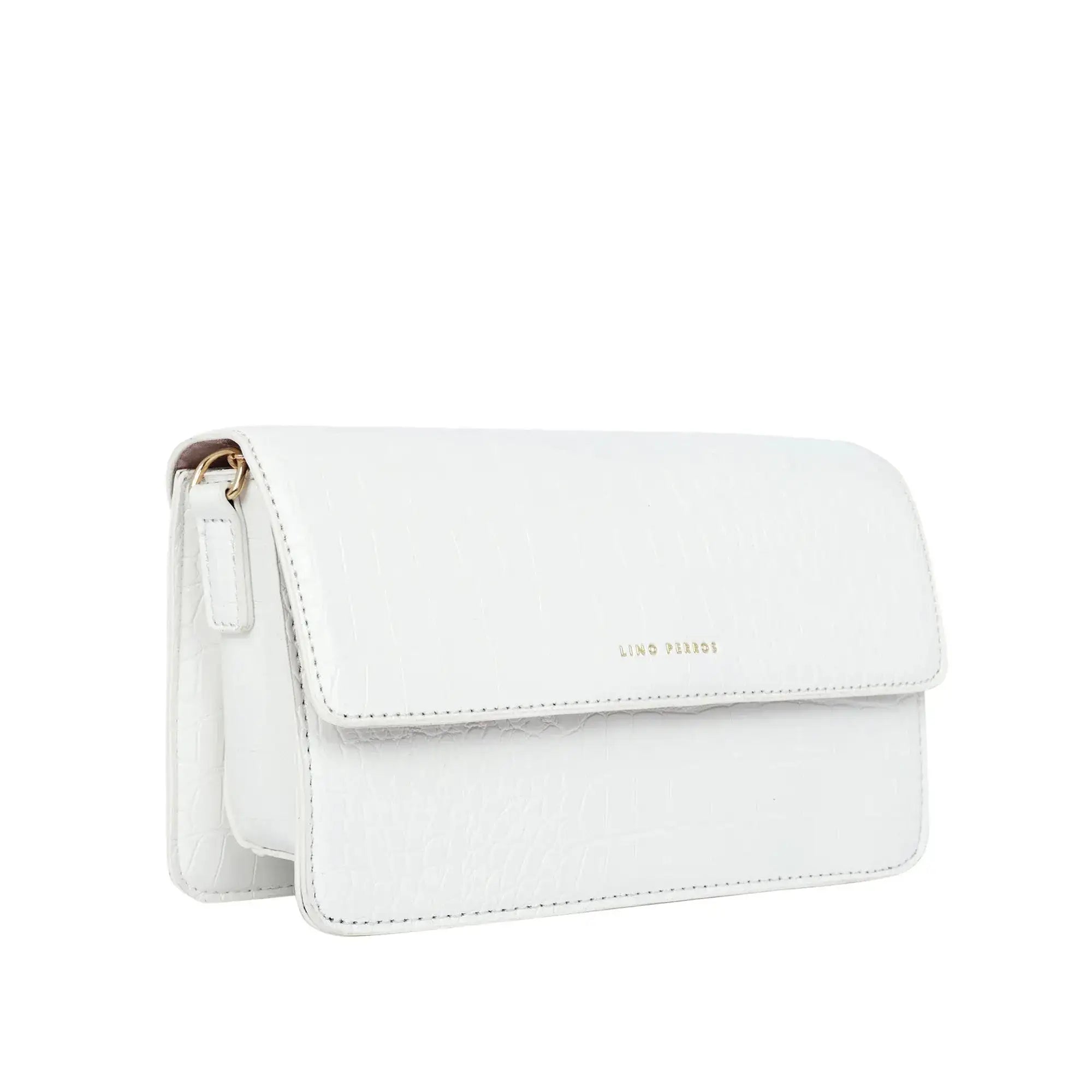 Voyage Tempting White Shoulder Bag - Lino Perros