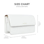 Voyage Tempting White Shoulder Bag - Lino Perros