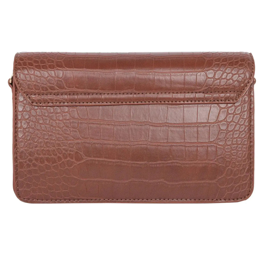 Voyage Tempting Brown Shoulder Bag - Lino Perros