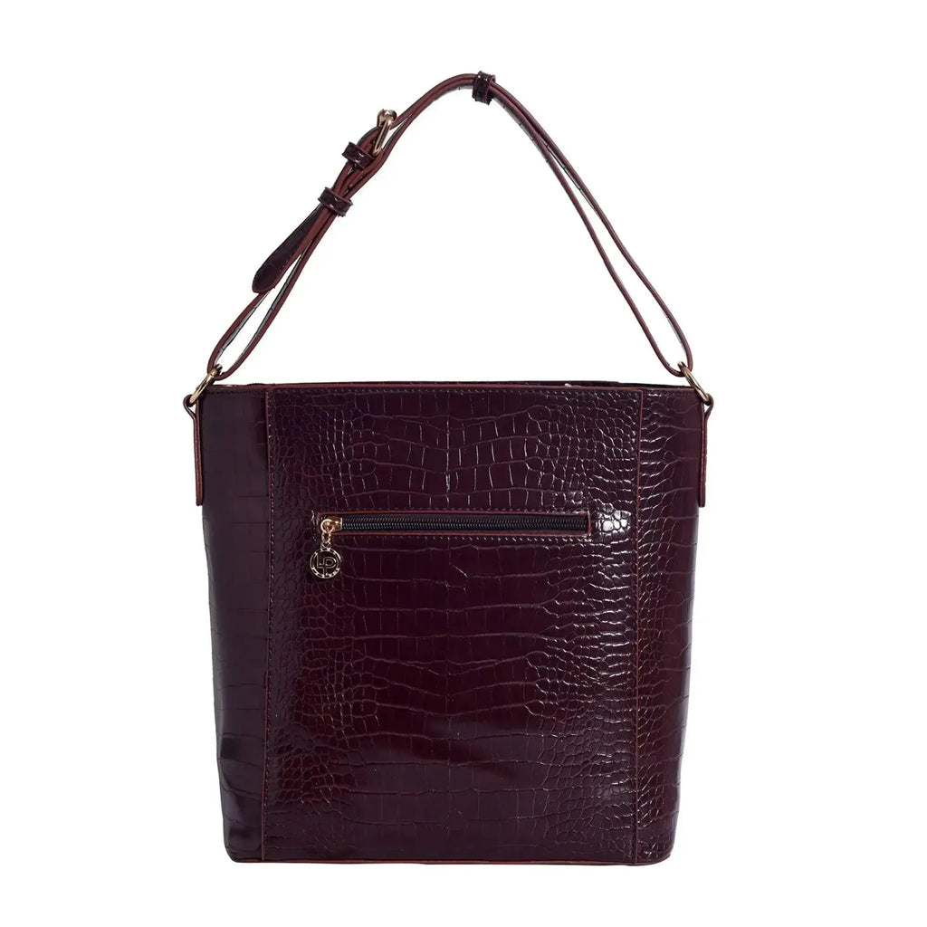 Voyage Timeless Brown Hobo Bag - Lino Perros