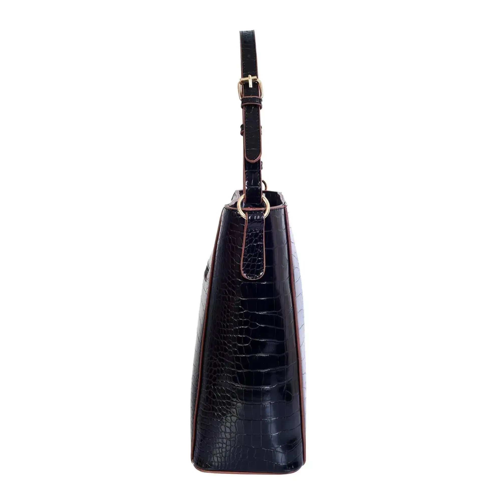 Voyage Timeless Black Hobo Bag - Lino Perros