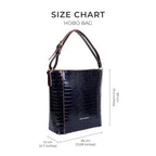 Voyage Timeless Black Hobo Bag - Lino Perros