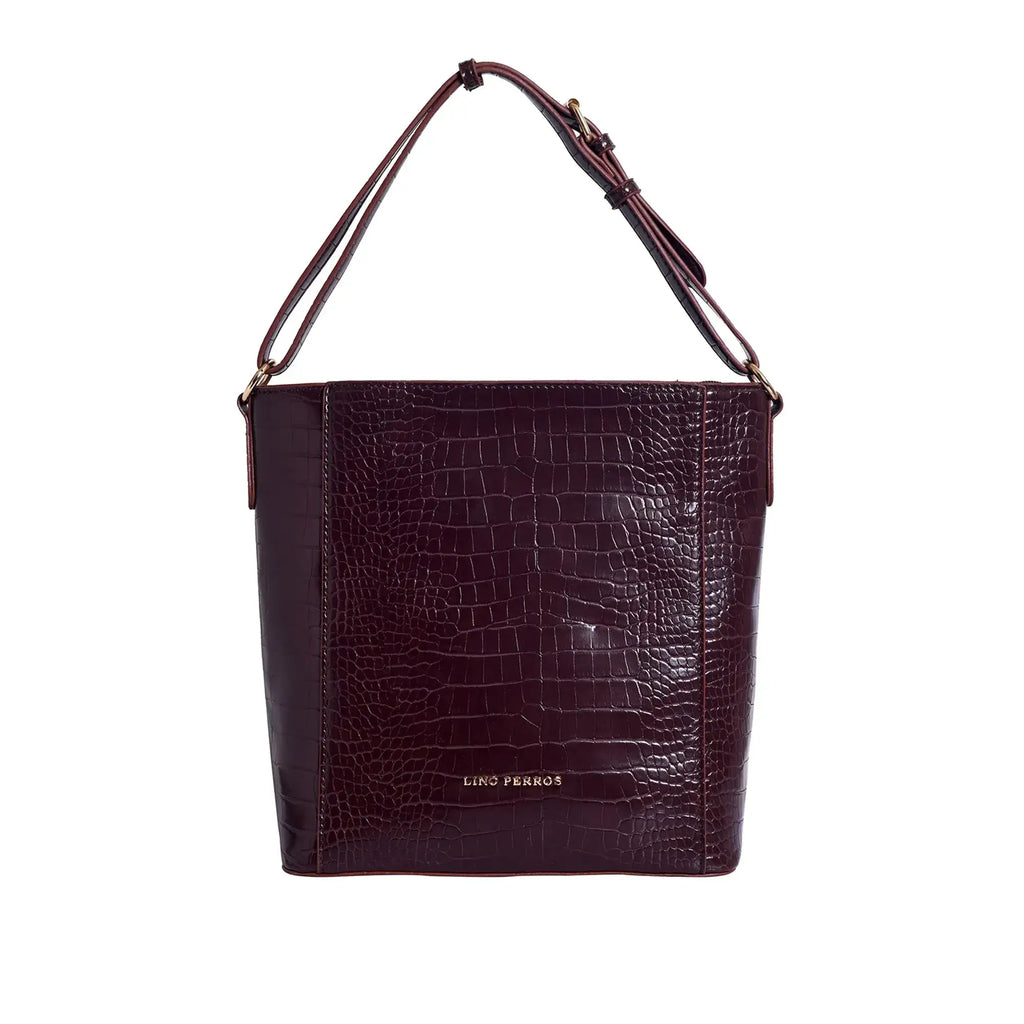 Voyage Timeless Brown Hobo Bag - Lino Perros