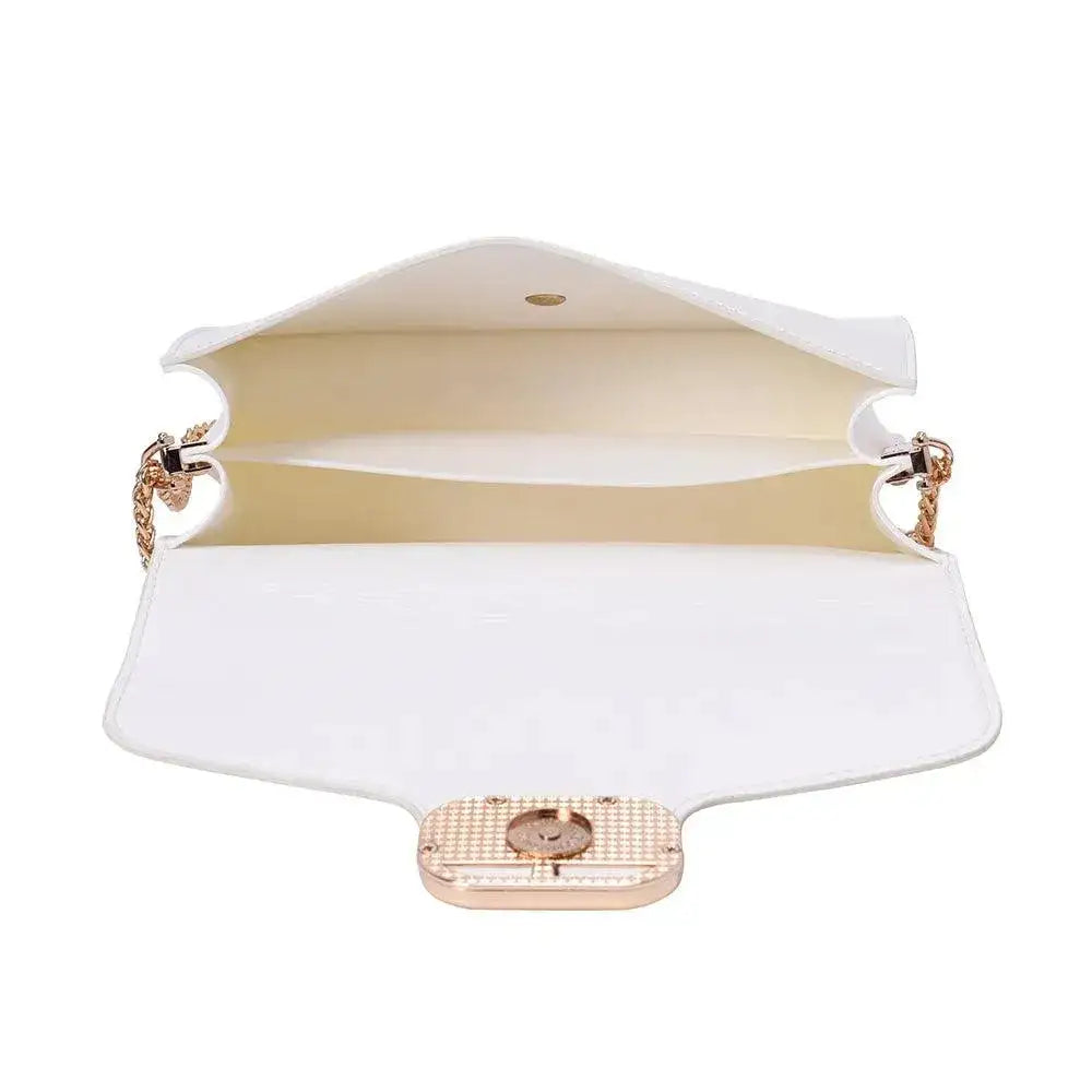 Voyage Timeless White Shoulder Bag - Lino Perros