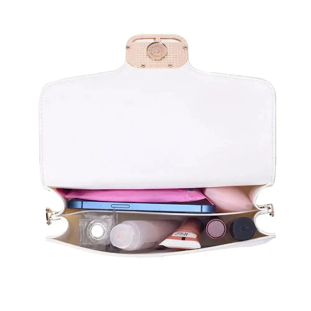 Voyage Timeless White Shoulder Bag - Lino Perros